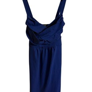 Wet Seal Strapless Navy Dress